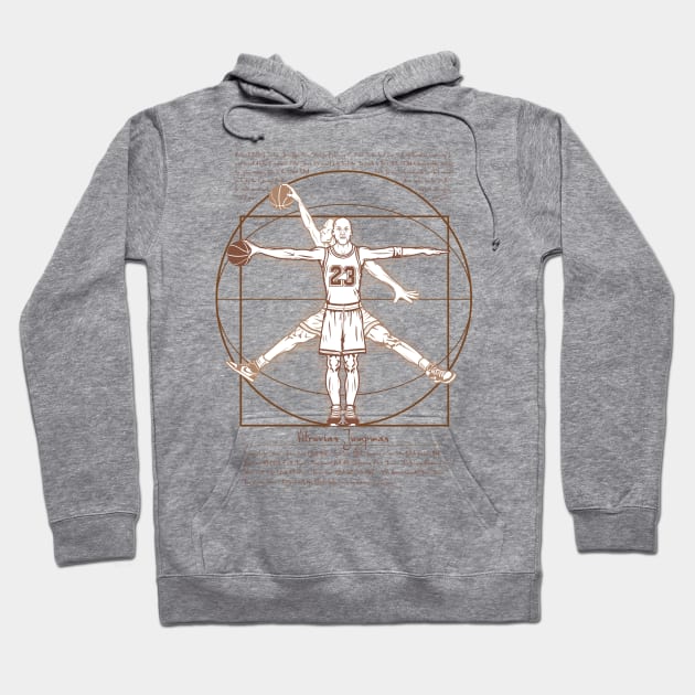 Vitruvian Jumpman Hoodie by Samiel